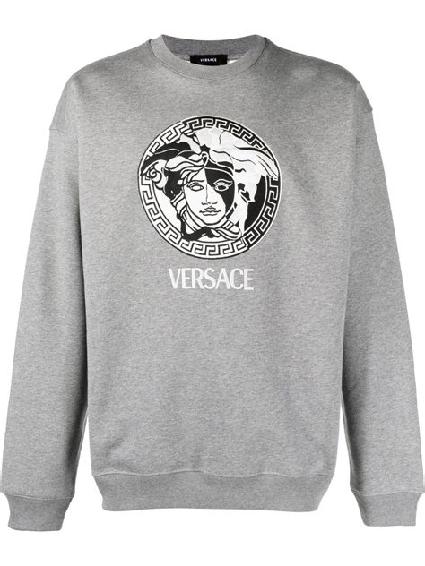 versace collection sweatshirt|versace sweatshirt women.